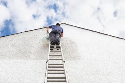 Peinture extérieure au Grand-Bourg — façades et ravalement